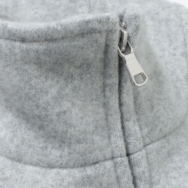 Wool Boa Zip Blouson