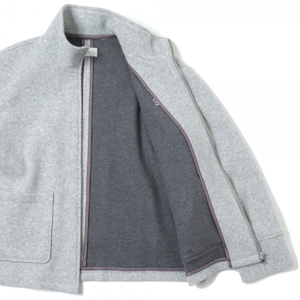 Wool Boa Zip Blouson