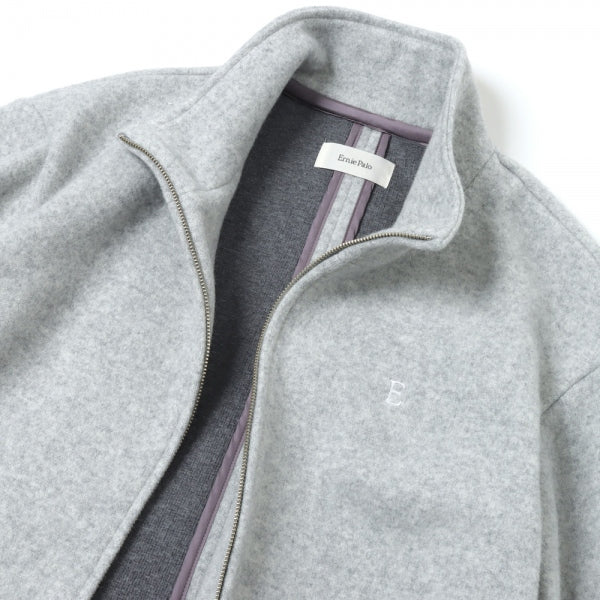 Wool Boa Zip Blouson