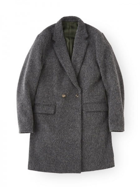 Shaggy Alpaca Wool W-Coat
