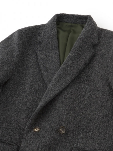 Shaggy Alpaca Wool W-Coat