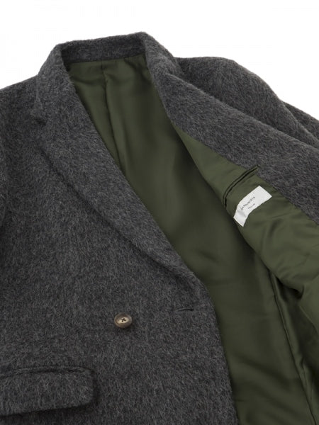 Shaggy Alpaca Wool W-Coat