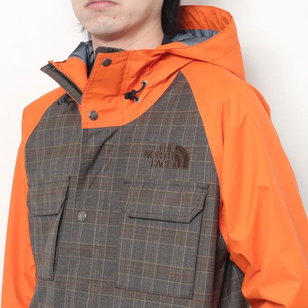 ウールエステルチェック×ナイロンオックス THE NORTH FACE Wネーム J908