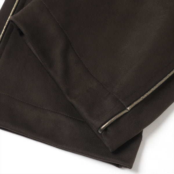 Piping Cowboy Pant - Faux Suede