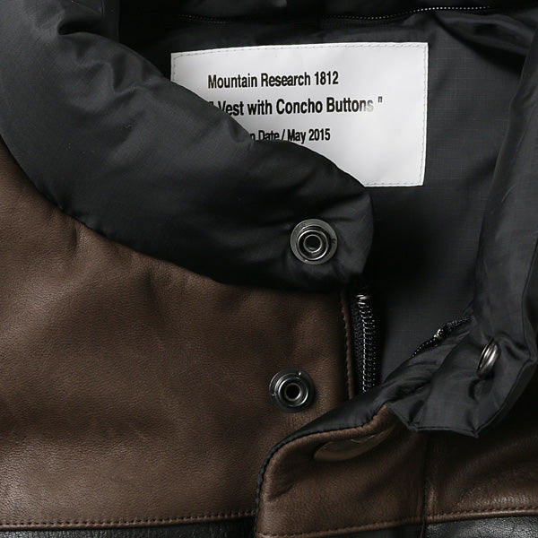 Vest with Concho Buttons