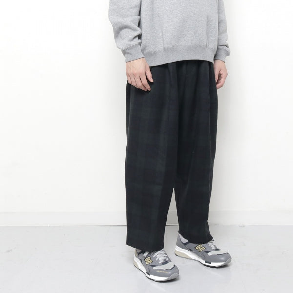 WOOL TUCK TROUSERS