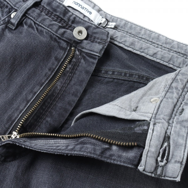DWL 5P JEANS 03 COTTON 12oz BLACK DENIM VW