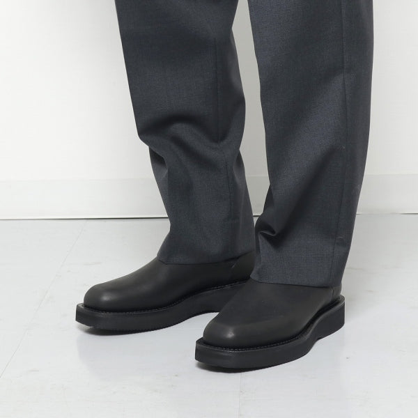 LEATHER SQUARE BOOTS MADE BY FOOT THE COACHER
