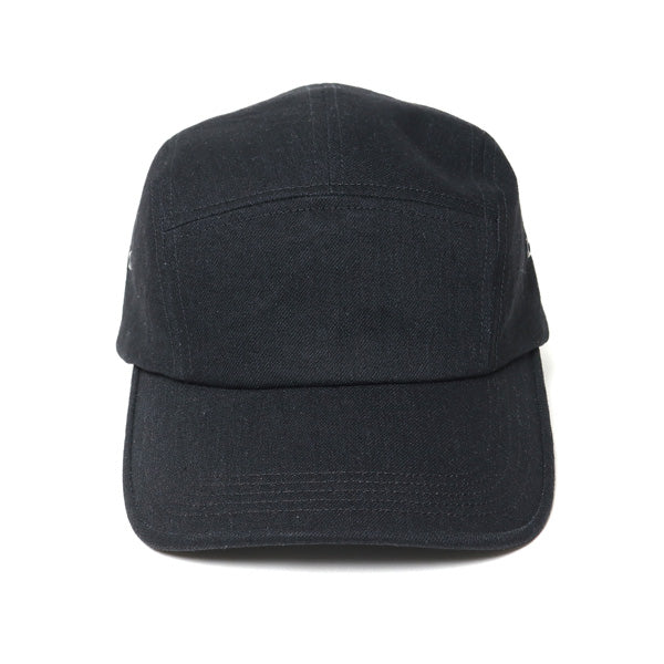 LONGBRIM JET CAP(BLACK DENIM)
