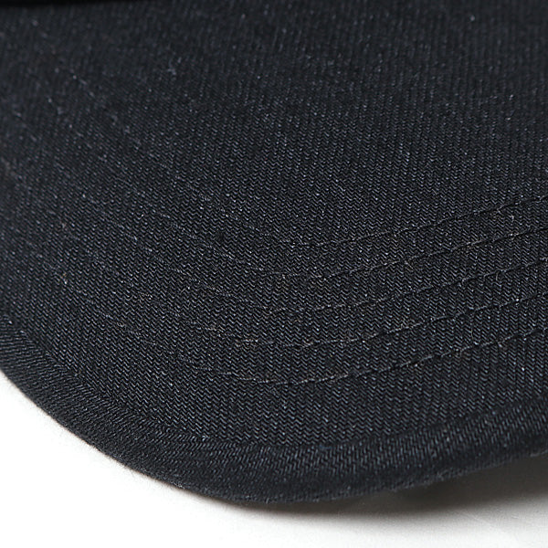 LONGBRIM JET CAP(BLACK DENIM)