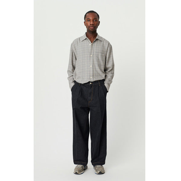 BIGGER JEANS(RAW BLACK)