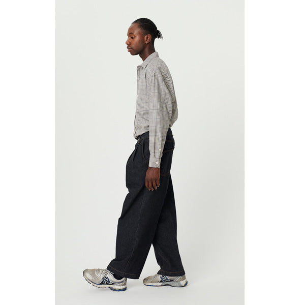 BIGGER JEANS(RAW BLACK)