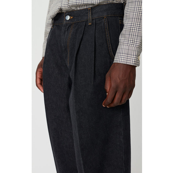 BIGGER JEANS(RAW BLACK)