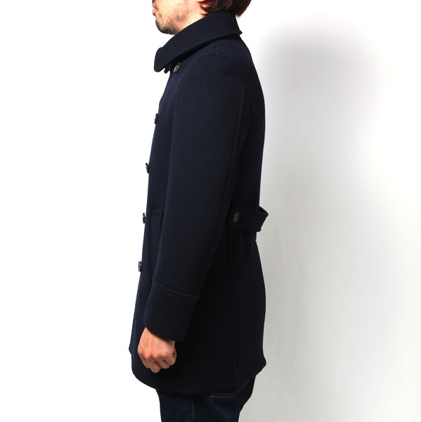cavalry twill melton pea coat
