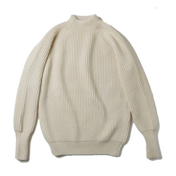 FISHERMAN KNIT CREW NECK