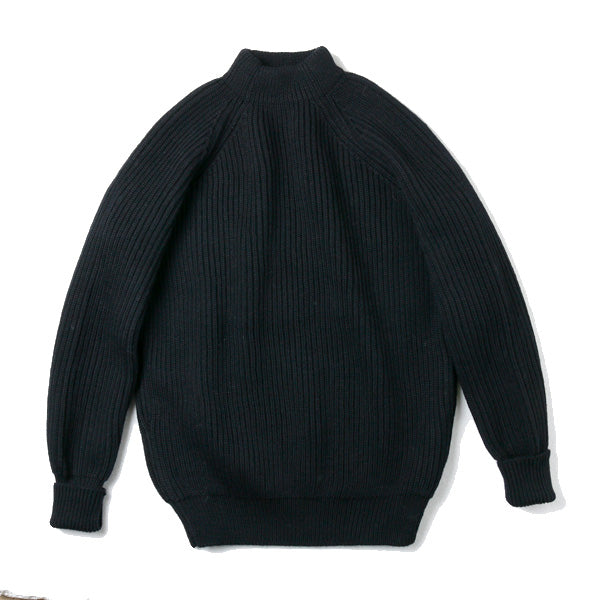 FISHERMAN KNIT CREW NECK