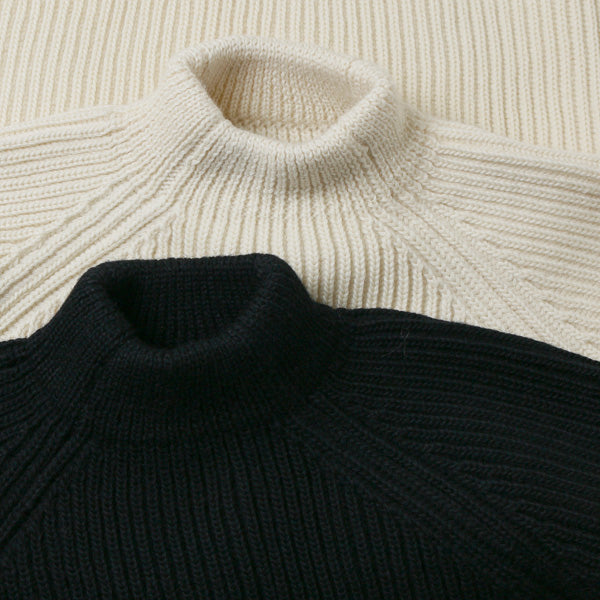 FISHERMAN KNIT CREW NECK