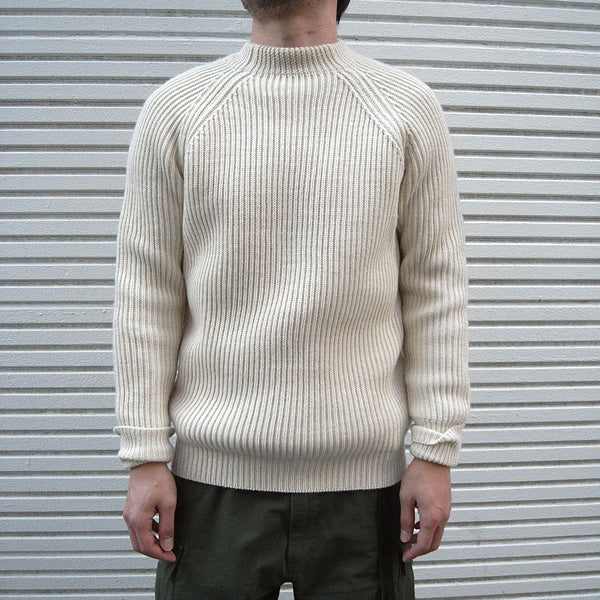 FISHERMAN KNIT CREW NECK