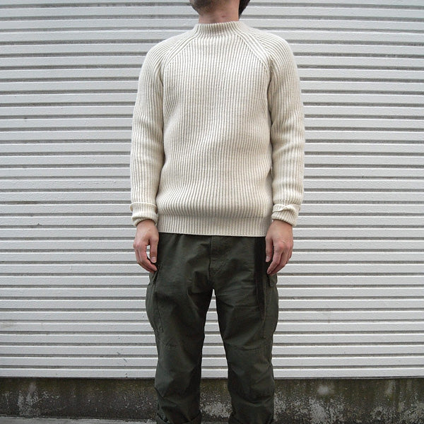 FISHERMAN KNIT CREW NECK