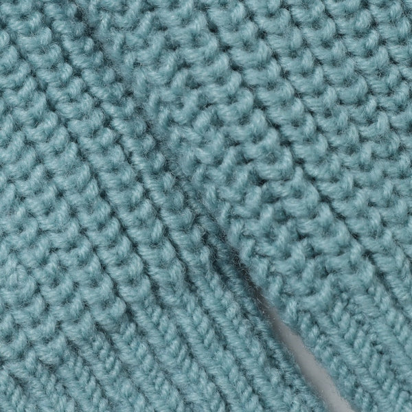 Rib Zip Knit Blouson