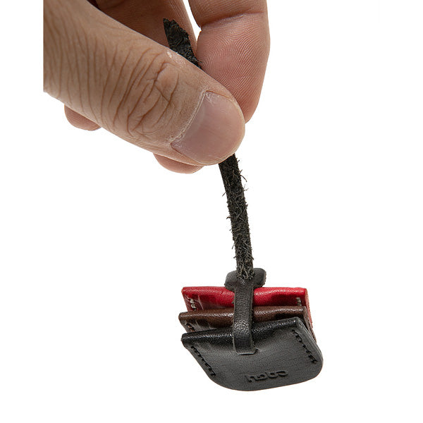 OILED COW LEATHER KEY HEAD COVER 3P