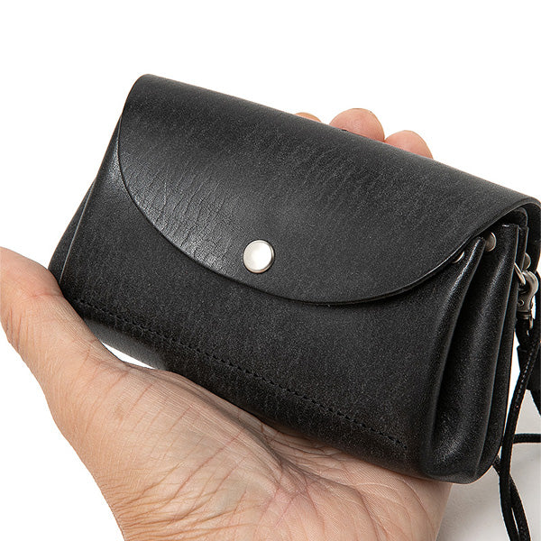 OILED COW LEATHER ACCORDION WALLET