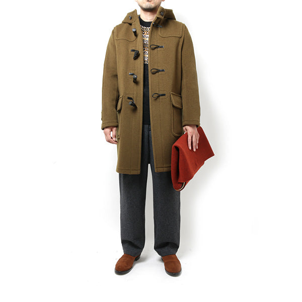 Pile melton duffel coat