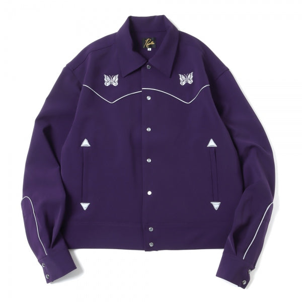 Piping Cowboy Jac - PE/PU Double Cloth (LQ162) | NEEDLES / Jacket 