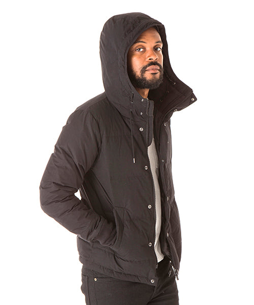 Urban Hooded Rib Down Jacket