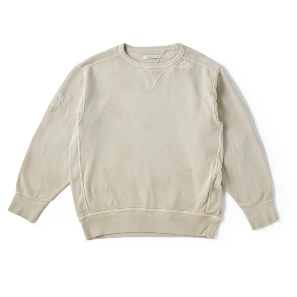 PATINA COTTON SWEAT CREW-NECK (SCAR FACE)