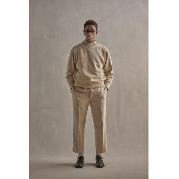 PATINA COTTON SWEAT CREW-NECK (SCAR FACE)