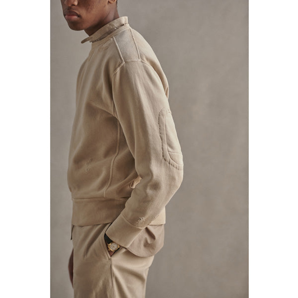 PATINA COTTON SWEAT CREW-NECK (SCAR FACE)