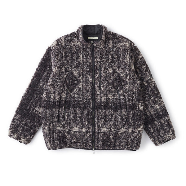 ARABESQUE PILE ZIP JACKET