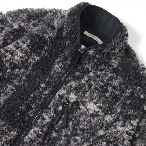 ARABESQUE PILE ZIP JACKET