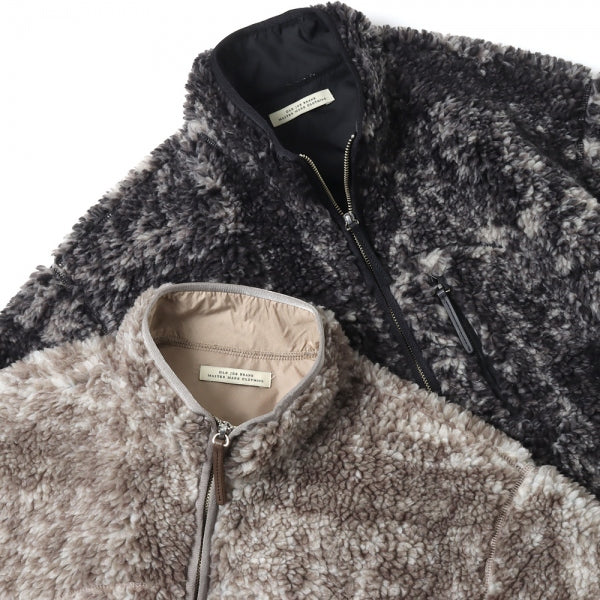 ARABESQUE PILE ZIP JACKET