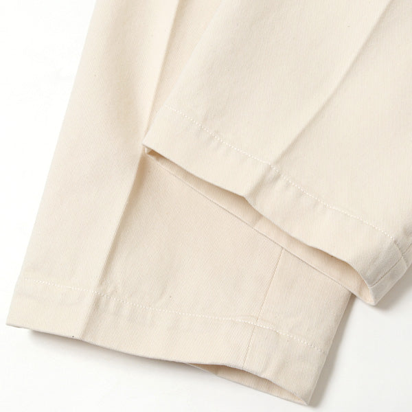 CLASSIC FIT TROUSERS ORGANIC COTTON TWILL