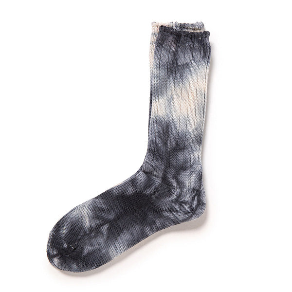 TIE-DYED CREW SOCKS C/N/PU