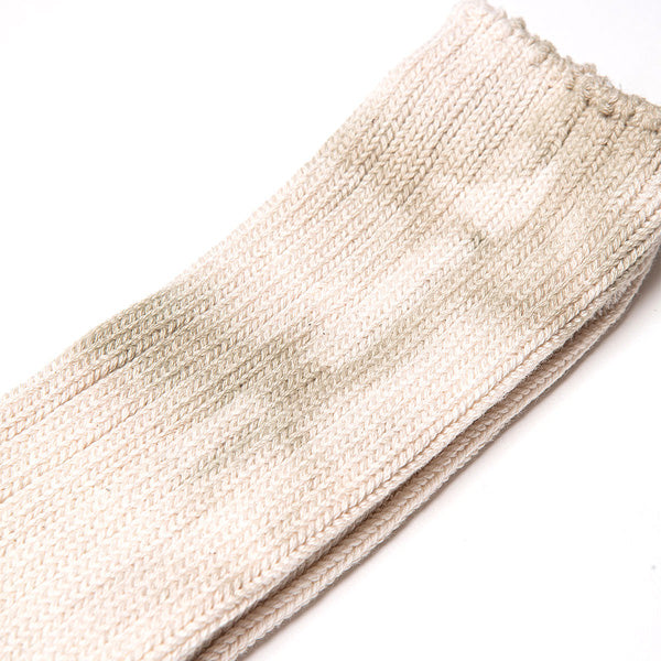 TIE-DYED CREW SOCKS C/N/PU