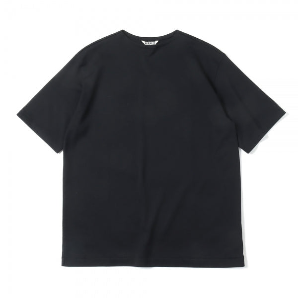 LUSTER PLAITING NARROW BOAT NECK TEE