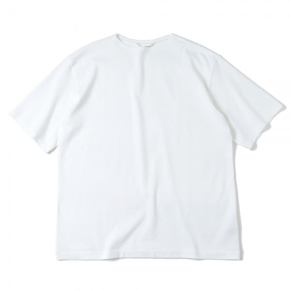 LUSTER PLAITING NARROW BOAT NECK TEE