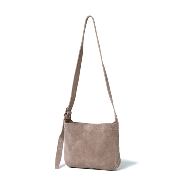 Cow Suede Leather Shoulder Bag S