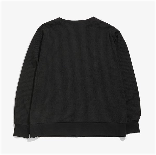 V Neck Cardigan - C/PE Sucker Jersey