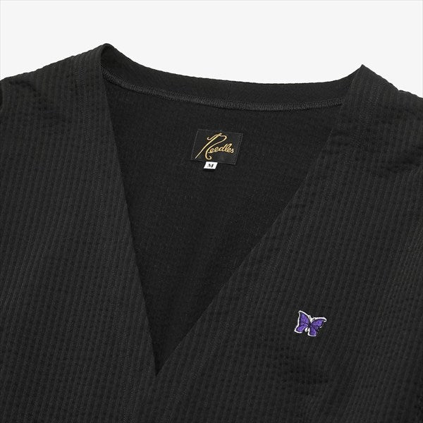 V Neck Cardigan - C/PE Sucker Jersey