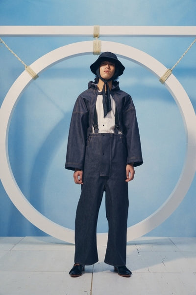 THREE LAYER DENIM OVER PANTS