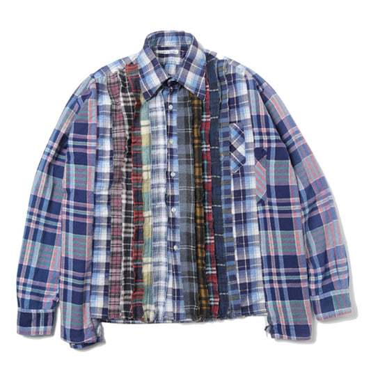 Flannel Shirt - Ribbon Wide Shirt