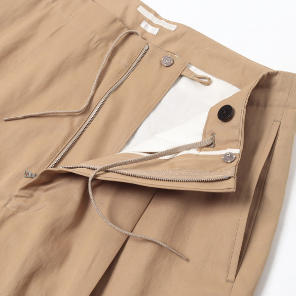 Dry Gabardine Super Wide Easy Slacks