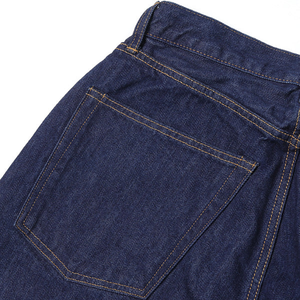 インディゴ スビンコットン 13.5oz テーパードデニム NAVY