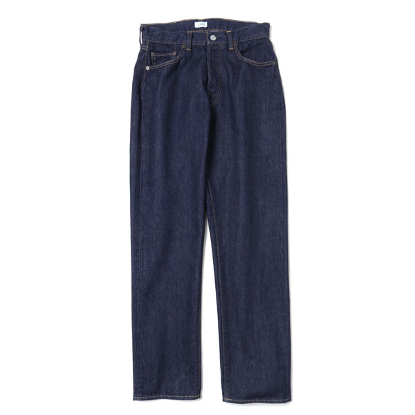 本藍スビンコットン13.5ozストレートデニム NAVY