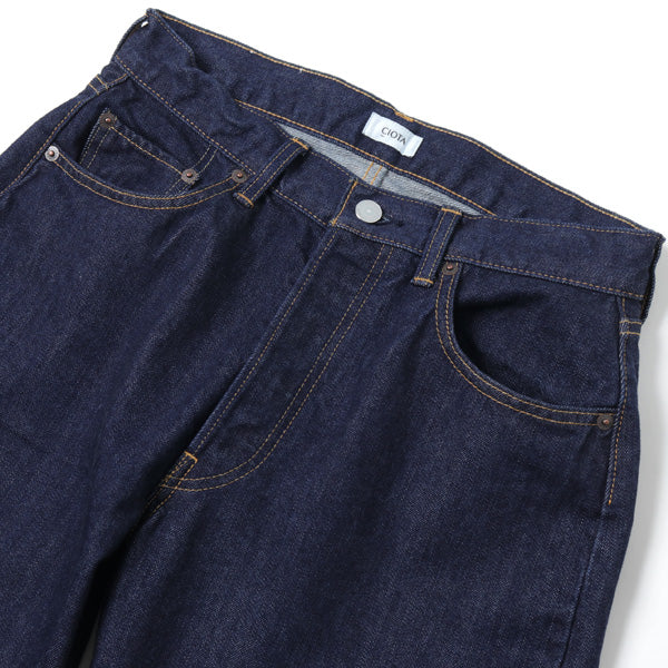 本藍スビンコットン13.5ozストレートデニム NAVY