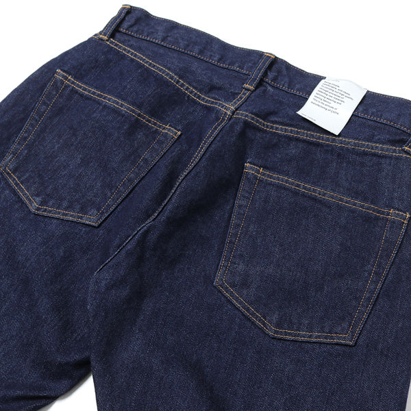 本藍スビンコットン13.5ozストレートデニム NAVY
